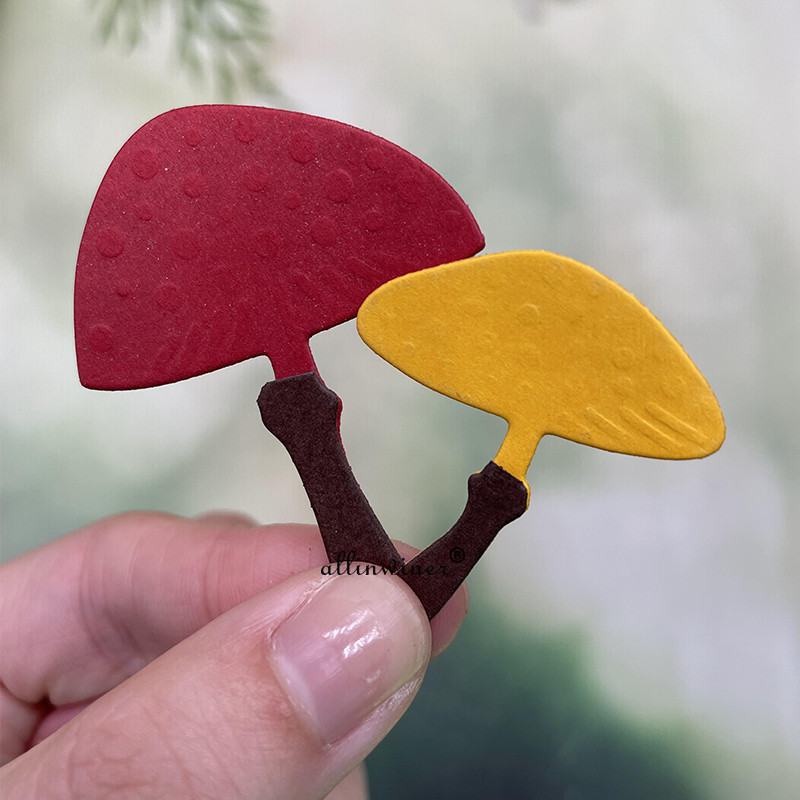 

New Mushroom decoration DIY Craft Metal Cutting Die Scrapbook Embossed Paper Card Album Craft Template Stencil Dies