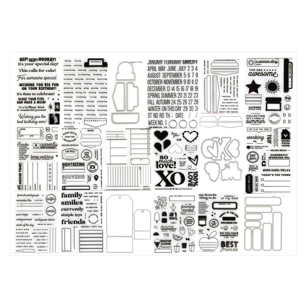 

New English Transparent Clear Silicone Stamp/Seal for DIY scrapbooking/photo album Decorative clear stamp