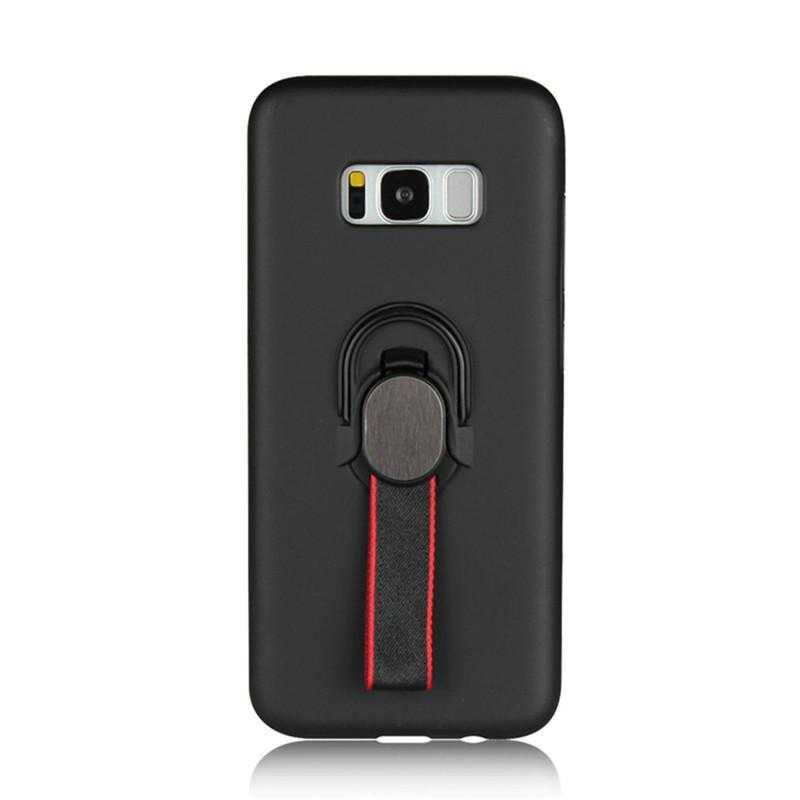 Case Stand Ring Holder Magnet Matte Casing Samsung S8 / S9 / S10 Plus