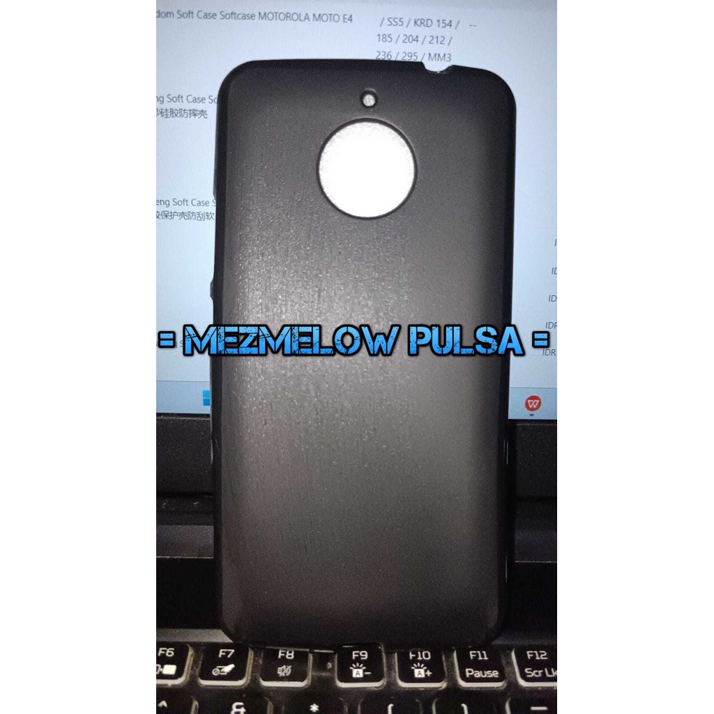 TPU Silikon Casing Caseng Softcase Case MOTO E4 PLUS / MOTOROLA MOTO E4 PLUS