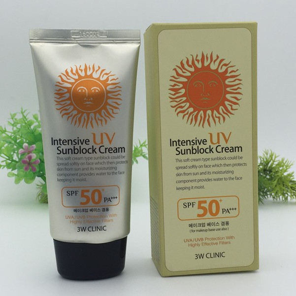 3W Clinic Intensive UV Sunscreen Cream 70ML