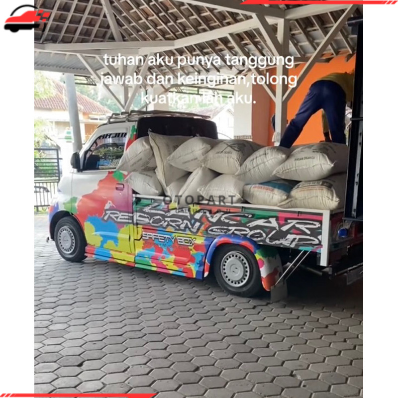 Wildop ring 13 grandmax carry futura t120ss bahan plat besi bonus dudukan variasi grandmax Otopart