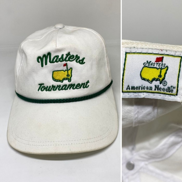 Topi Golf Rope Hat Official Masters Tournament Original