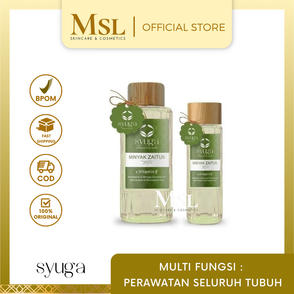 MSL - SYUGA Minyak Zaitun 150ml & 250ml Original