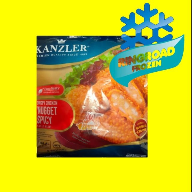 

KANZLER CRISPY NUGGET SPICY 450 GR