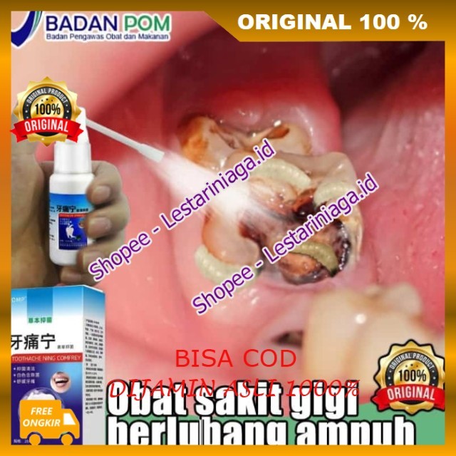 Spray Pereda Sakit Gigi Toothache Obat Sakit Gigi Berlubang Obat Sakit Gigi Semprot Ampuh ORIGINAL
