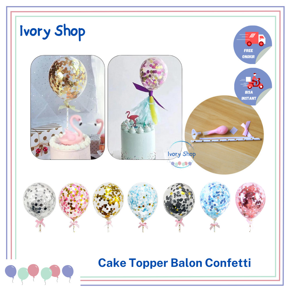 CAKE TOPPER BALON