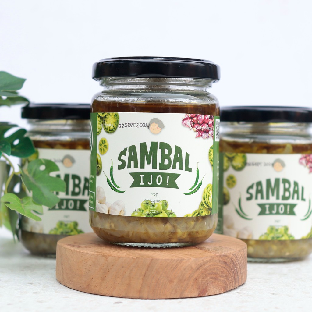 

Sambal Ijo Artisan Green Chilli Sauce - Roemah Oma