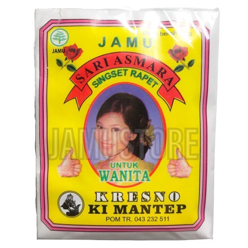 (BPOM)(1BUNGKUS 5GR) JAMU SARI ASMARA SINGSET RAPET - MISS V RAPET WANGI KEWANITAAN JAMU MADURA