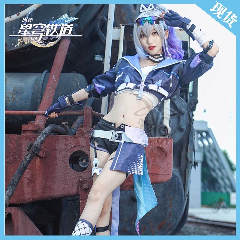 WAIFUKU - PO Silverwolf Silver Wolf Honkai Star Rail HSR Costume Cosplay Kostum Brand YYWC Manfei