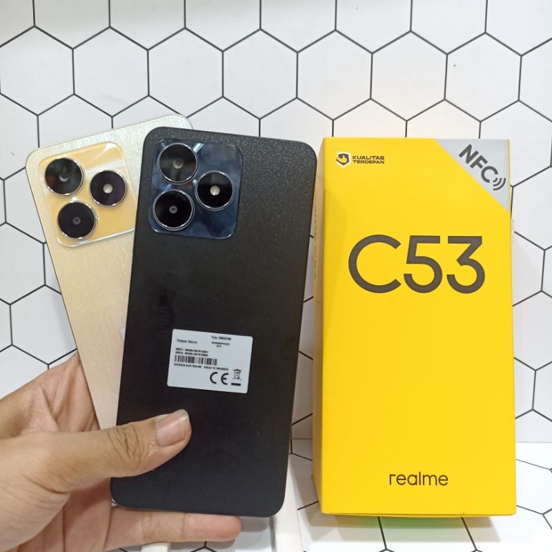 Realme C53 RAM 6/128 HP Second Seken Bekas Fullset