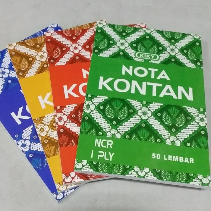 

[BMH] NOTA KONTAN KECIL 2 PLY NCR & 1PLAY ( 1 PCS )