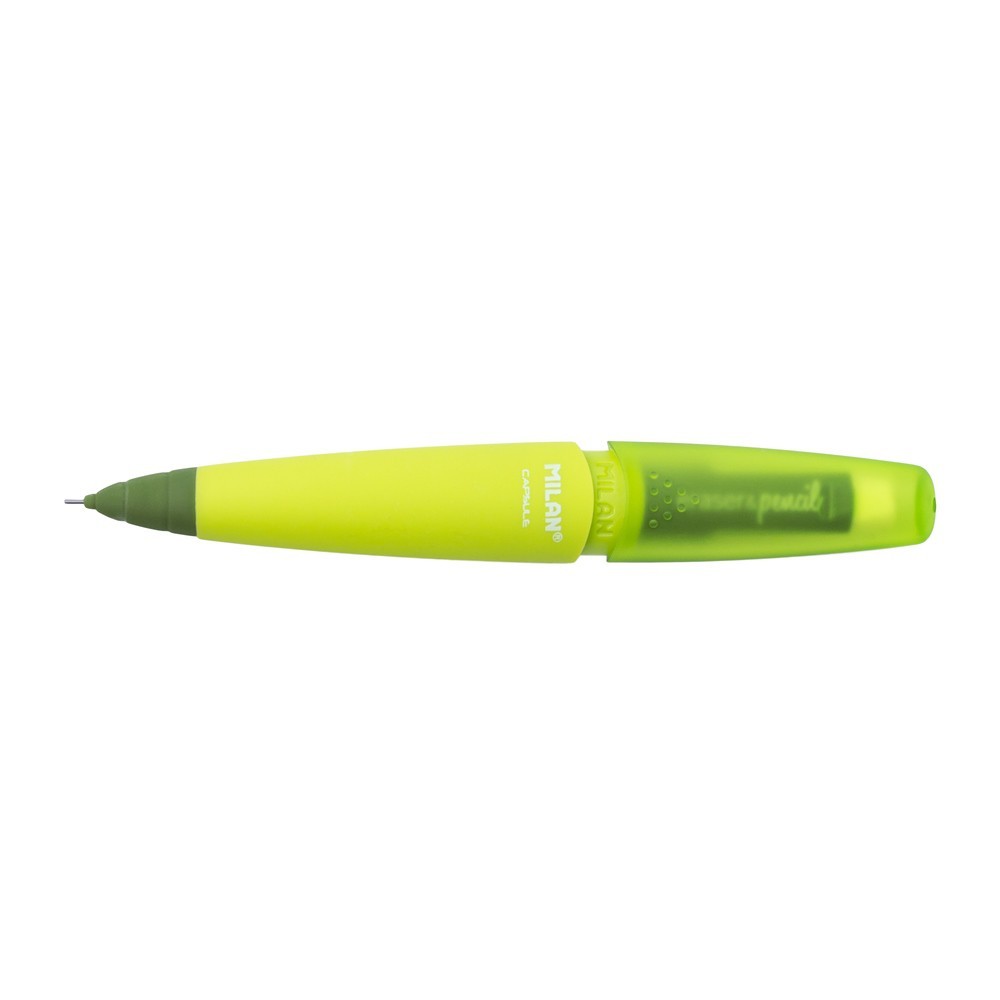 

[BMS Bekasi] Milan Pensil 2B dengan Penghapus edisi Kapsul warna Kuning 0,7mm 185079 Yellow (Arsip)