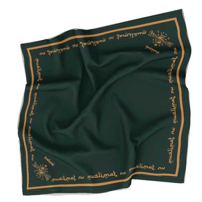 Terbaru Kerudung Segi Empat MUSLIMAT / Hijab FATAYAT NU / Kerudung Segi4 Voal Motif Lasecut Printing