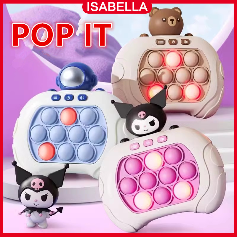ISABELLA 999 level Electric Pop It / PoP It Fast Push Squeeze Toy / Pop It Electronic Machine / Pop 