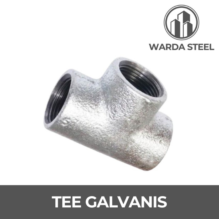 Tee Drat Galvanis 2 1/2" - T Te Besi 2 1/2 Inch 2,5