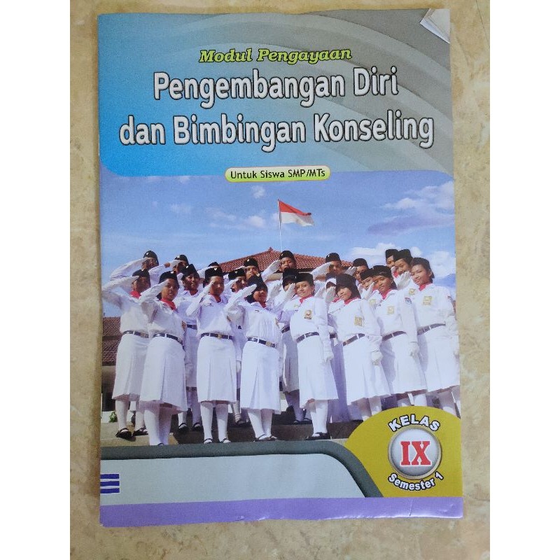 

LKS PINDAI K-13 SMP/MTs - Pengembangan diri dan Bimbingan Konseling Semester 1