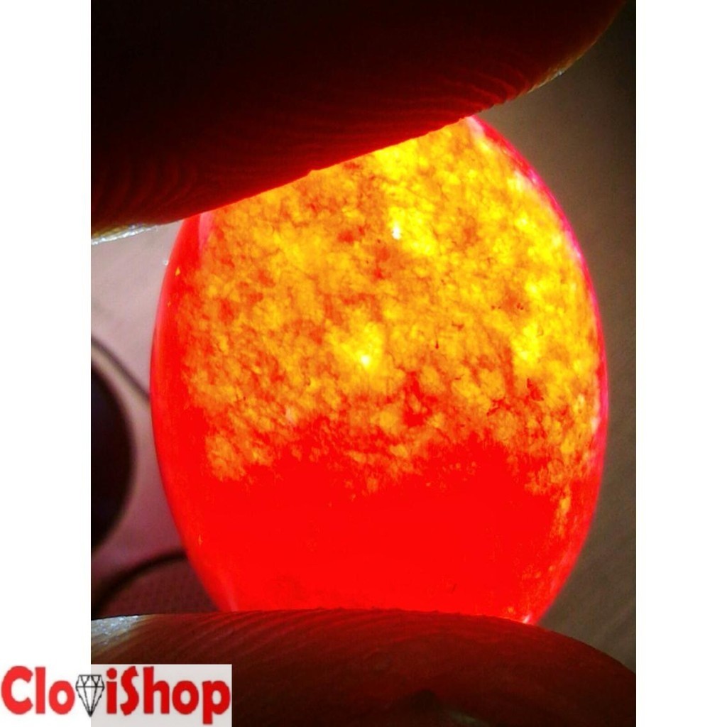 Batu Giok Merah Big size HQ