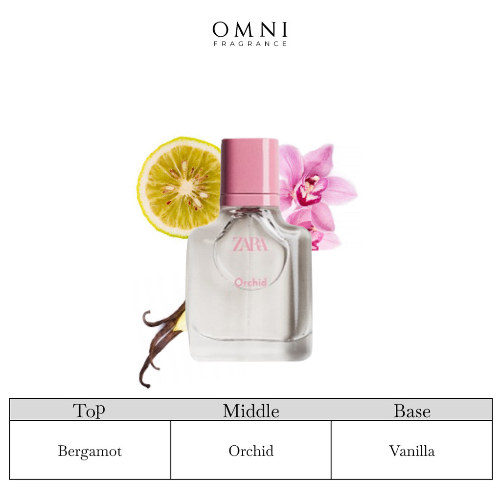 Parfum Zara Orchid ORIGINAL 100% Singapore Parfume Viral Wanita Perempuan Tahan Lama Eau De Perfume 