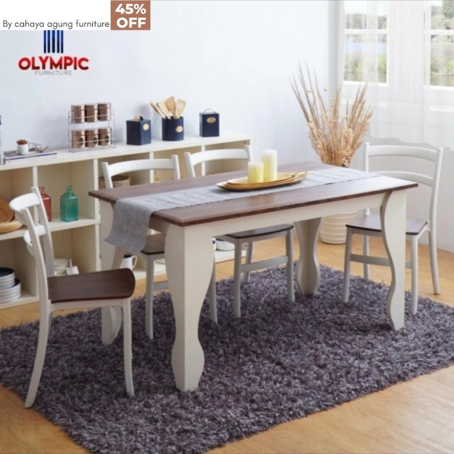 Meja Makan Olympic 4 Kursi DTM Winston
