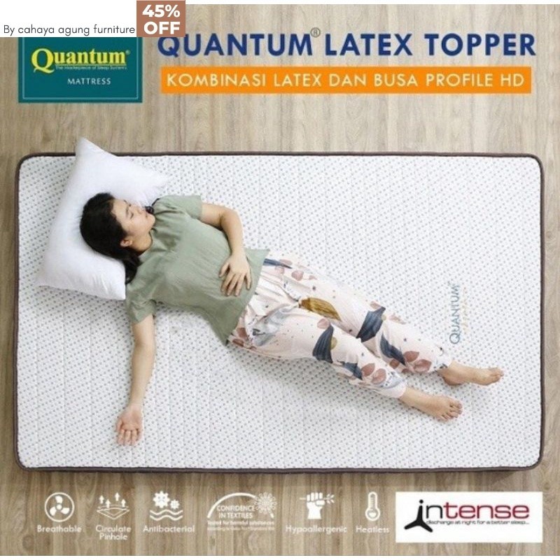 Quantum latex topper 8 cm