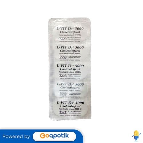 L-Vit D3 5000 Strip 10 Tablet
