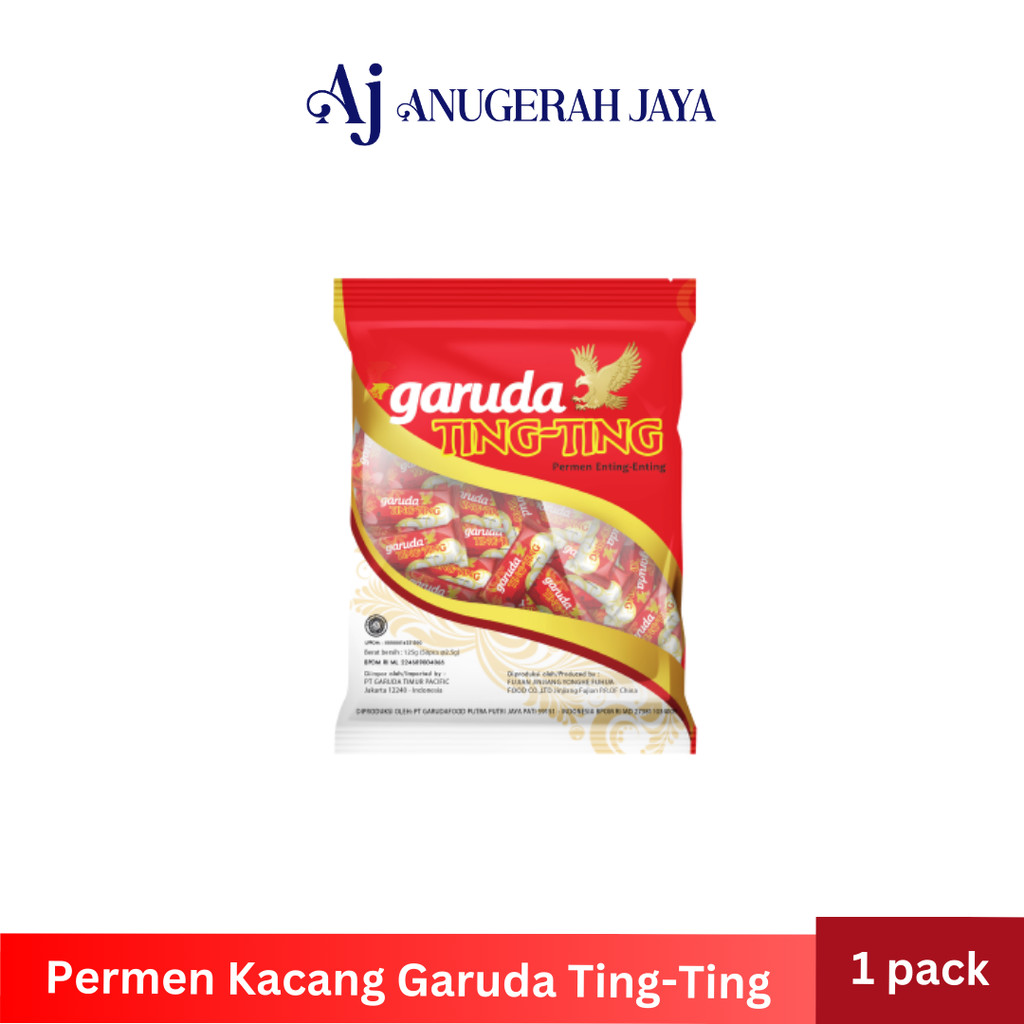 

Permen Kacang Garuda TING TING @ 125g ting-ting