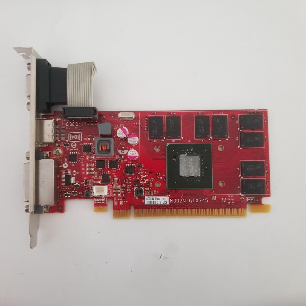 NVIDIA GeForce GTX 745 GTX745 4GB GDDR3 Minus Tak Tampil