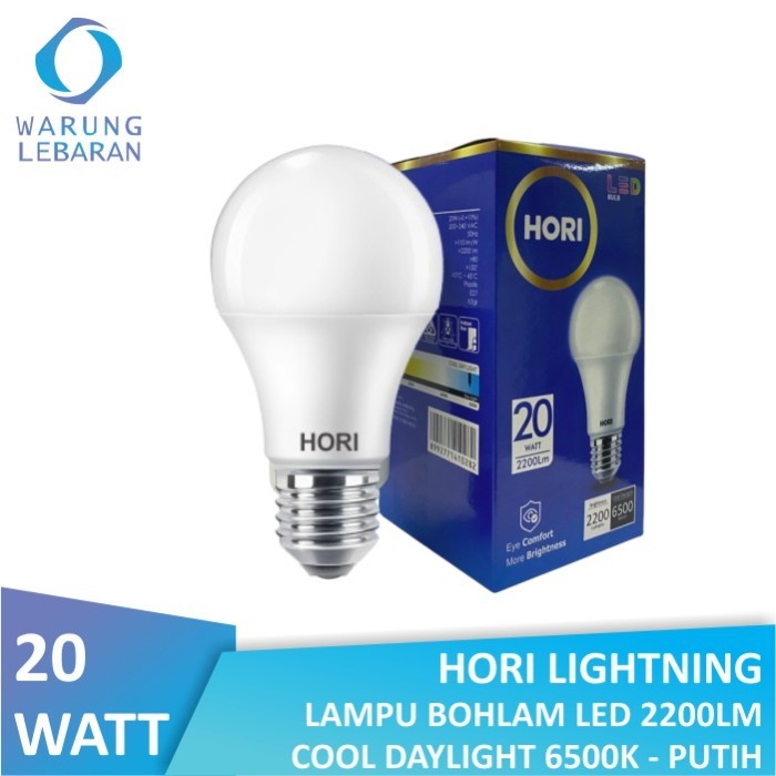 HORI Lampu Bohlam LED 20 Watt Cool Daylight