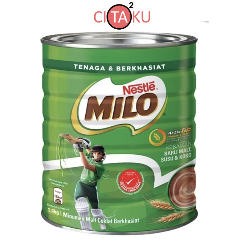 

Milo Kaleng Malaysia Original 1,4kg / Milo Tin Singapore 1,4kg