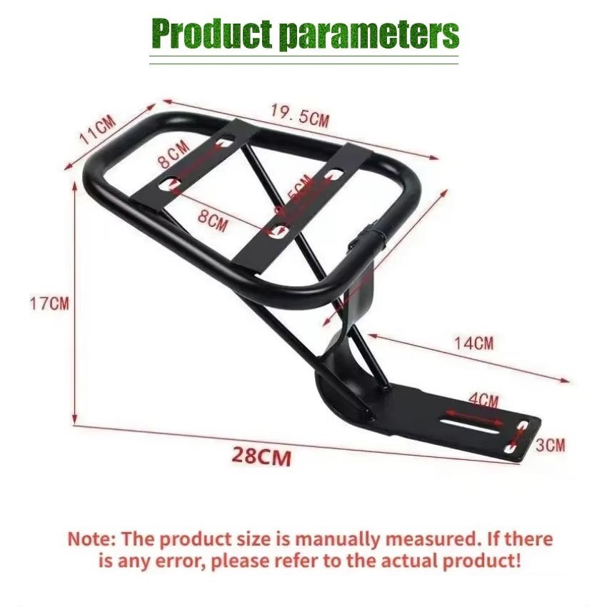 Breket Box Breket Tatakan Box semua motor Sepeda Listrik Belakang