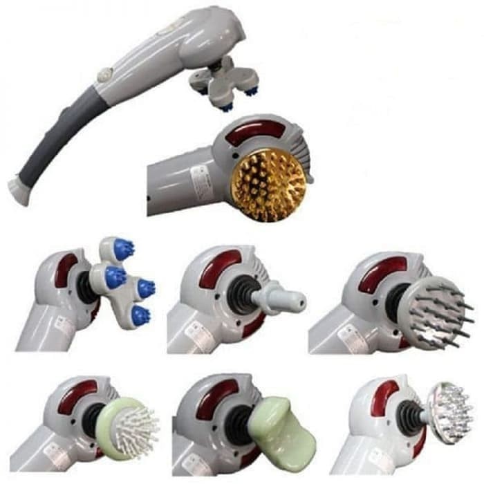 8in1 Alat Pijat Elektrik Magic Body Massager 8 in 1 Fascial Massage