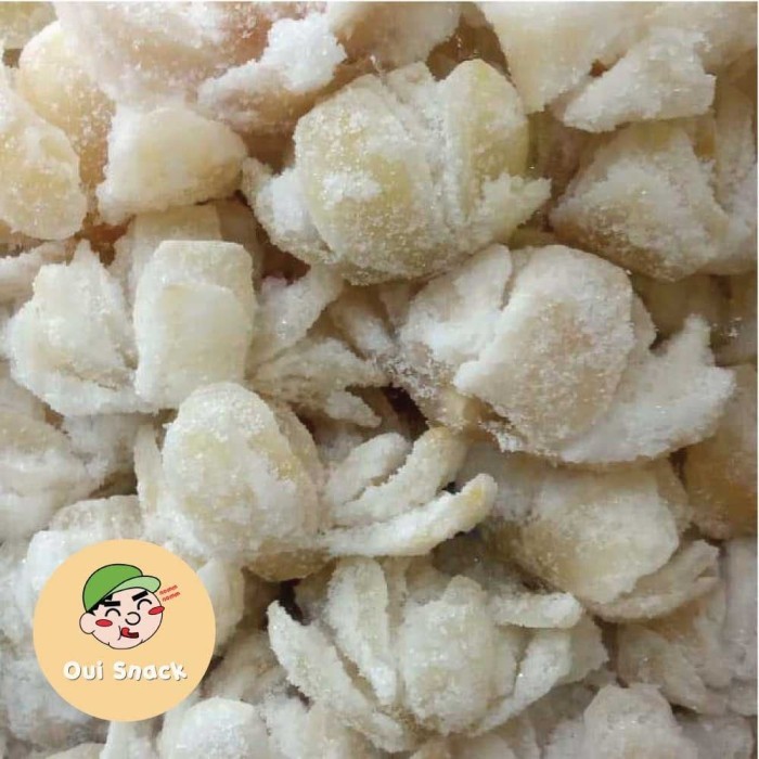 

MANISAN BUAH PALA PUTIH / PALA KERING HIJAU 500GR - Hijau