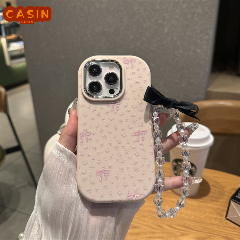 Case vivo lucu luar negeri ，Casing Ponsel Merah Muda Kualitas Tinggi, Casing Pita Lucu, Cocok untuk 