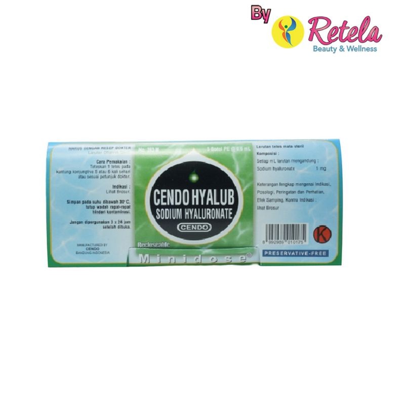 CENDO HYALUB MINIDOSE 0.6ML