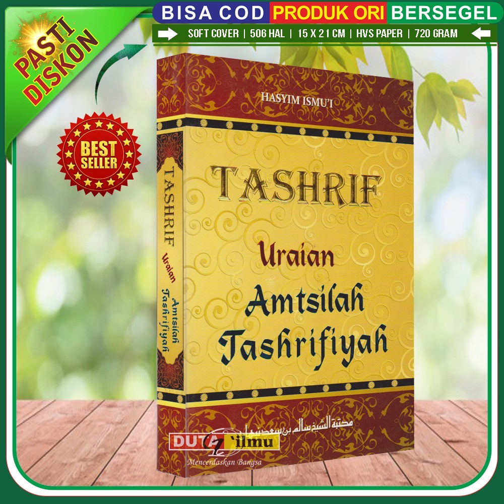 Terjemah TASHRIF Uraian Lengkap Amtsilah Tashrifiyah - Salim Nabhan 100% PRODUK ISTIMEWA