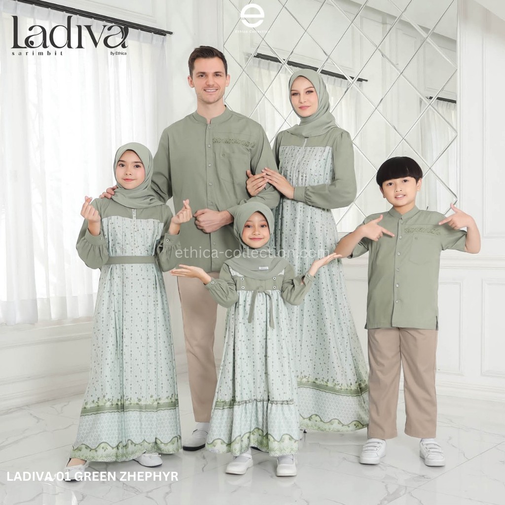 Sarimbit Ethica Ladiva 01 Green Zhephyr