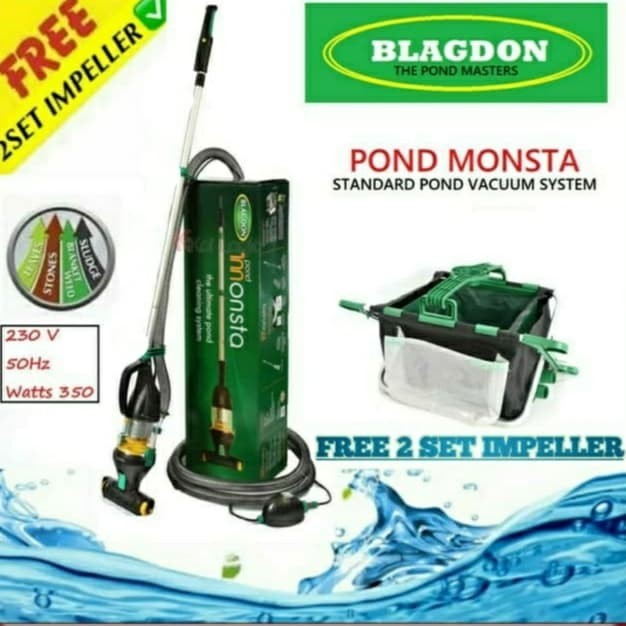 Vacuum Pump Pembersih Kolam Renang Dan Kolam Ikan Blagdon