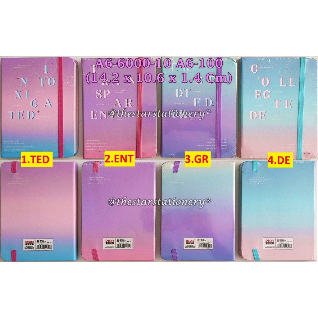 

(1 Biji) Buku Agenda Tali A6-6000-10 Hard Cover / Agenda Tali GXIMP A6 100 Lembar 14.2*10.6*1.4 Cm
