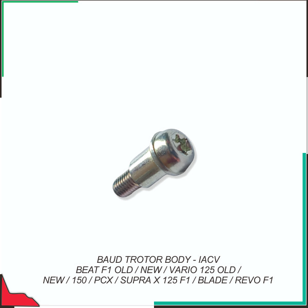 Baud Trotor Body - Iacv Beat F1 Old / New / Vario 125 Old / New / 150 / Pcx / Supra X 125 F1 / Blade