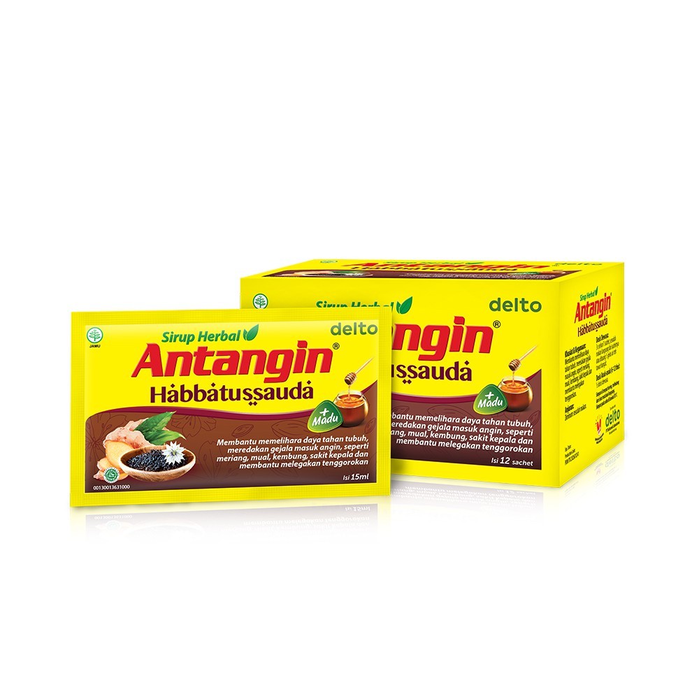 

Antangin Habatussauda sirup Herbal 15ml 1 sachet BP