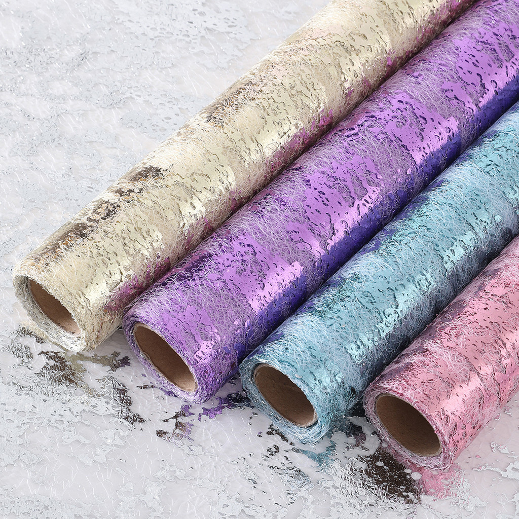 

Flower Wrapping Kain Jaring Foil Buket Bunga Korea Style - Flower Bouquet Wrapper