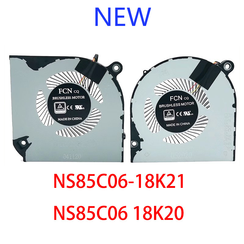 The laptop GPU CPU cooling fan for Acer Nitro 5 AN515-43 AN515-54 AN517-51 Nitro 7 AN715-51 N18C3 NS