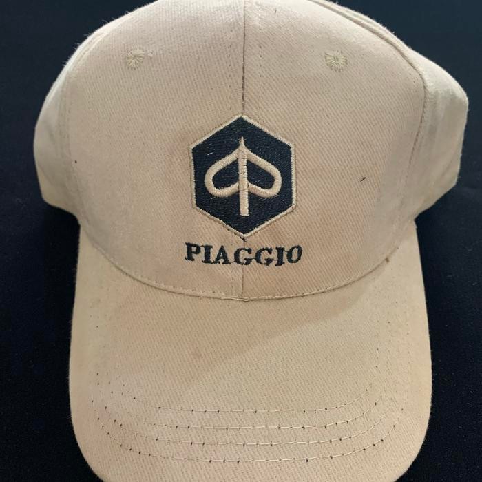 Topi VESPA logo Piaggio - Cream