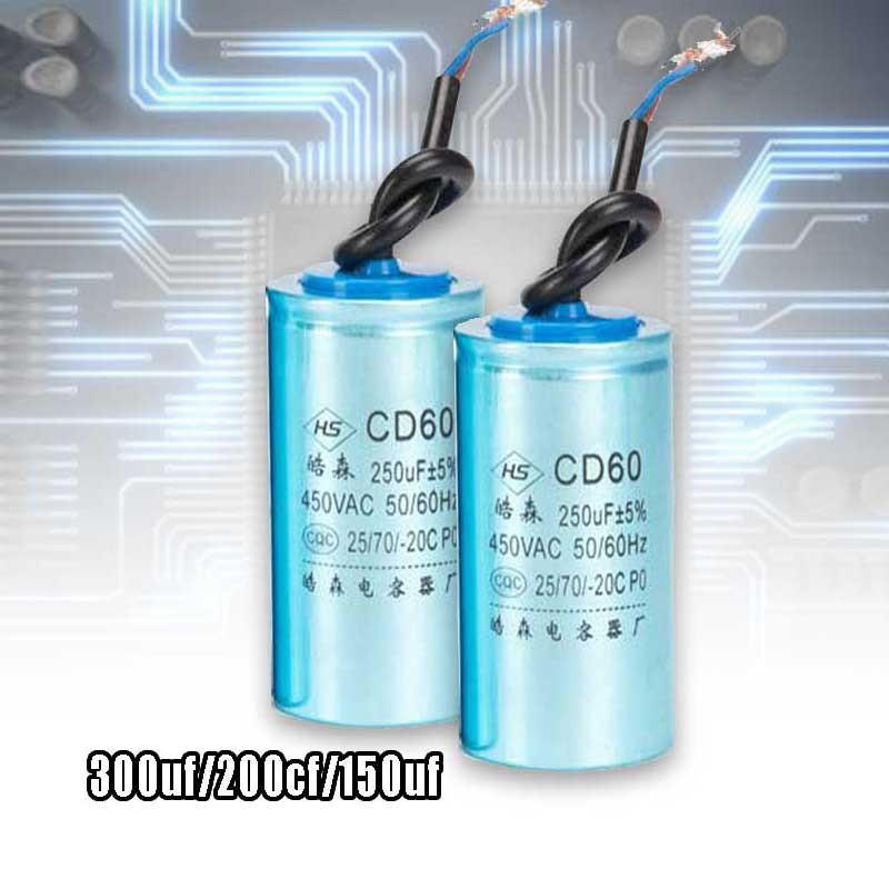 Cd60 Kapasitor Motor Starting 450v 100uf / 200uf / 300uf