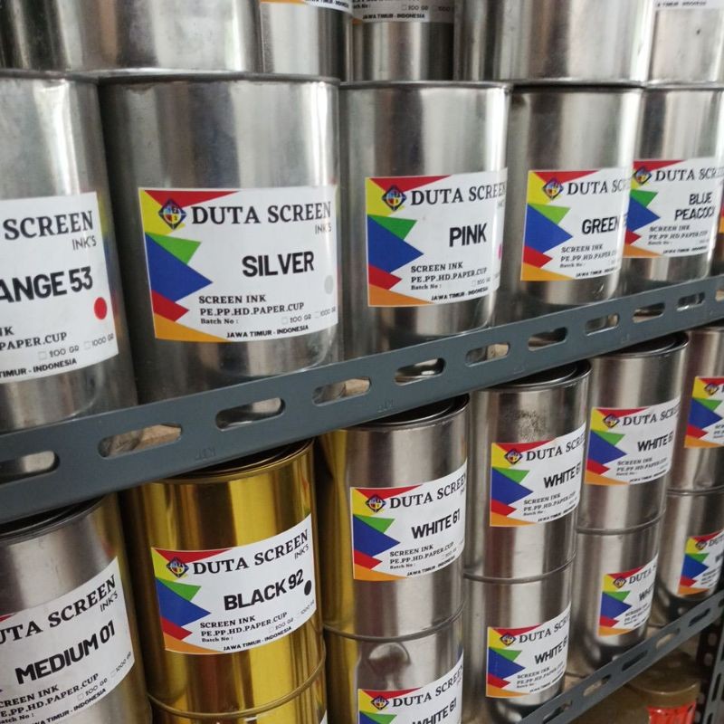 

Duta screen tinta plastik polymate 1kg