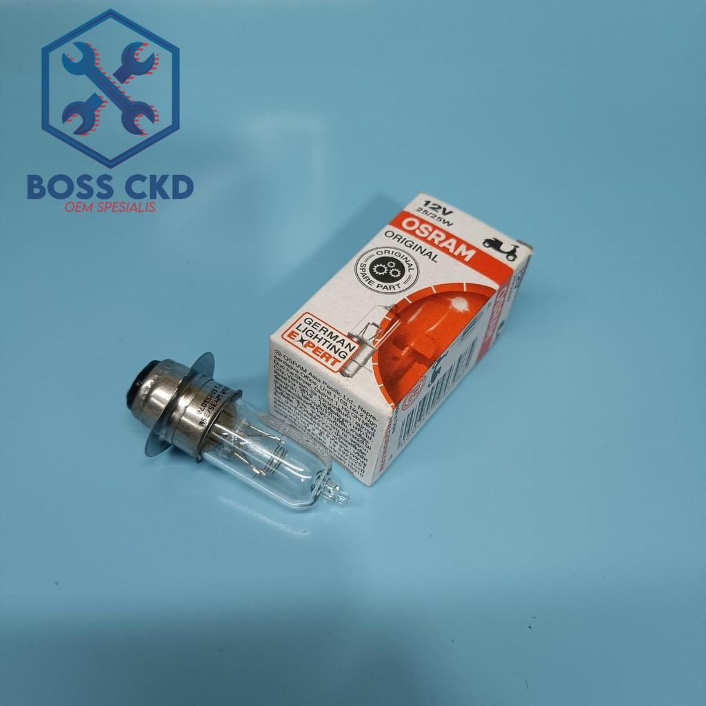 Bohlam Depan Halogen Lampu Motor Depan Motor Matic Bebek