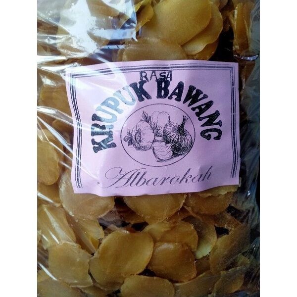 

Aneka snack krupuk puli rasa bawang mentah 1kg khas madura bangkalan