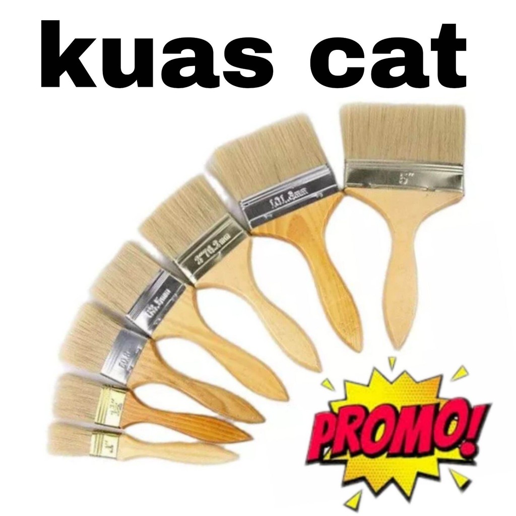 

HARGA Kuas Tangan Polos / Kuas Cat Polos / Koas Cat / Koas Tangan / Kuas Lukis Ukuran Paling Lengkap