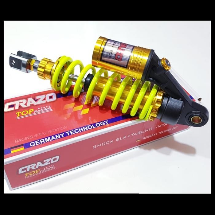 SHOCK BREAKER TABUNG BELAKANG VARIASI MOTOR BEAT KARBU/BEAT FI/ESP ISS - Hijau stabilow